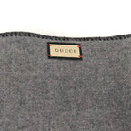 Gucci Muffler Interlocking Wool Cashmere Scarf — view 3