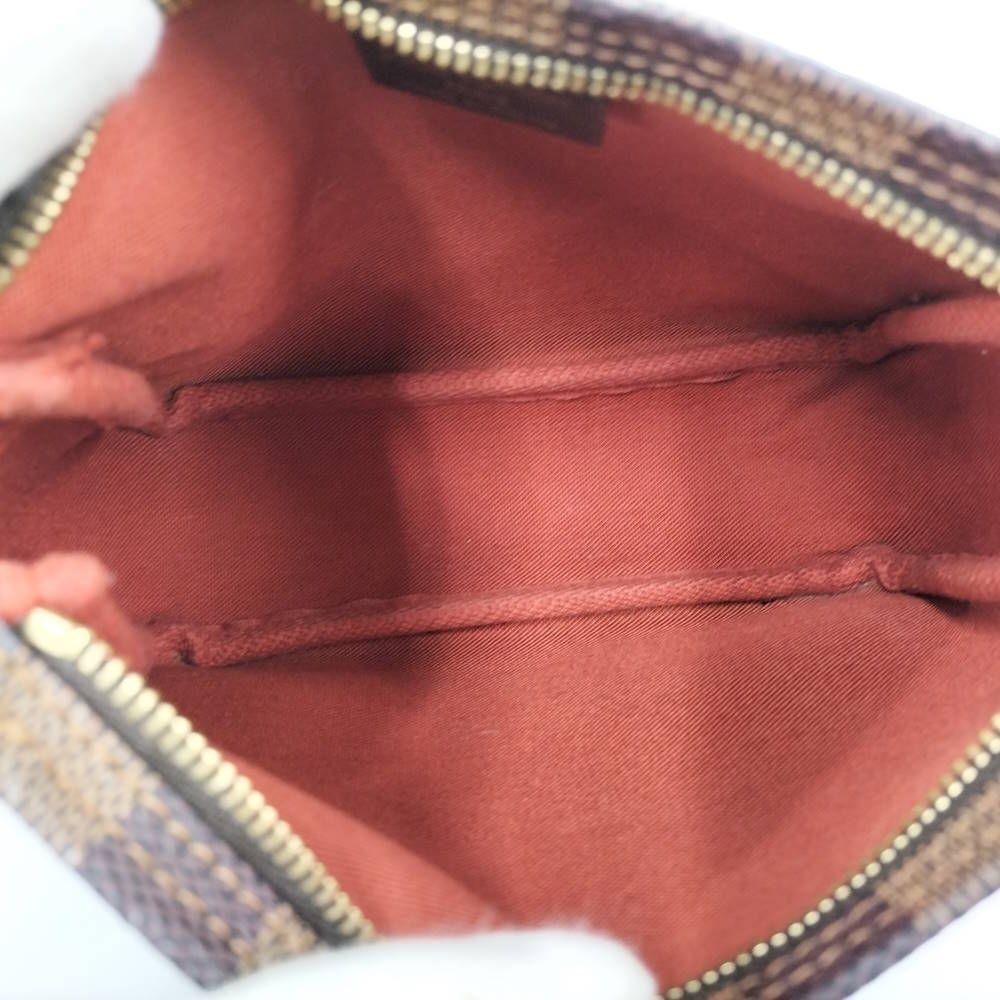 Louis Vuitton Trousse Makeup Handbag Pouch Damier Ebene — view 9