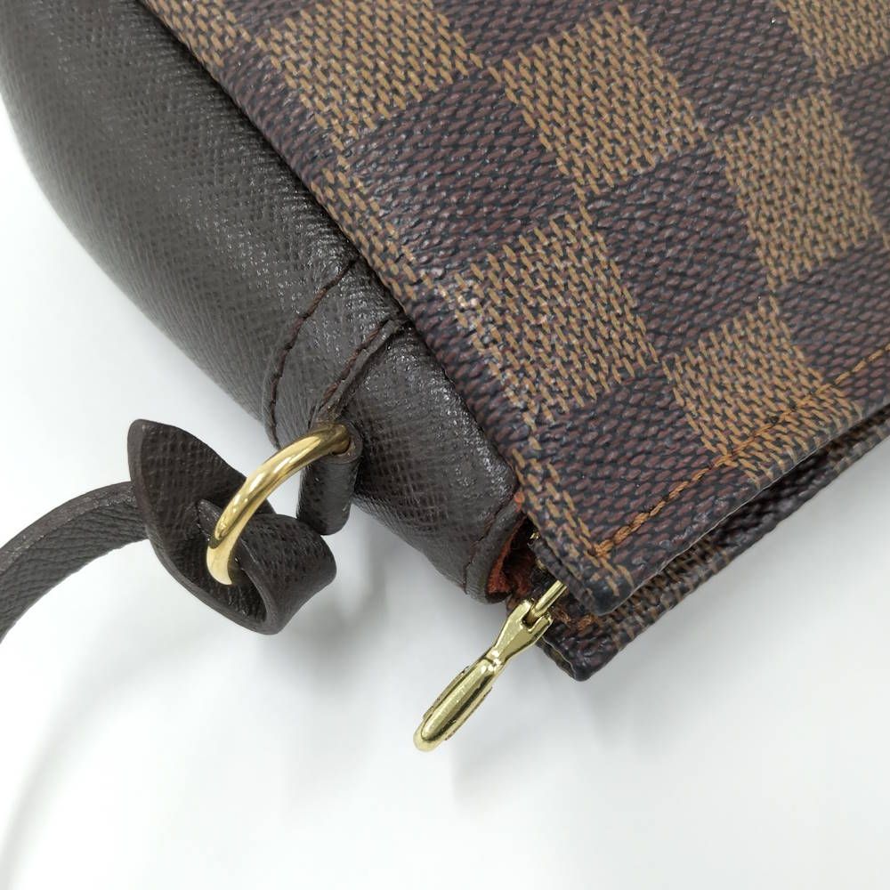 Louis Vuitton Trousse Makeup Handbag Pouch Damier Ebene — view 8