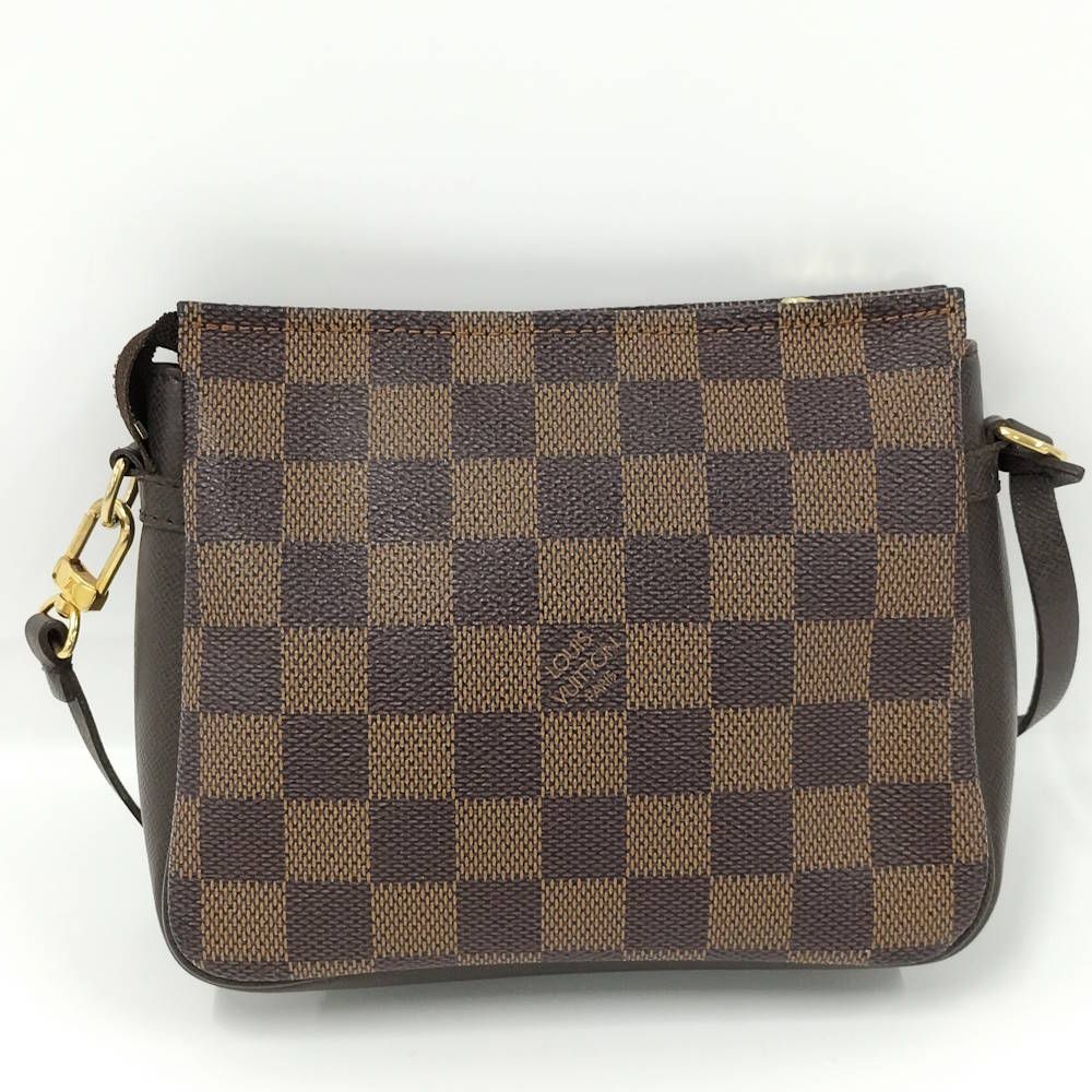 Louis Vuitton Trousse Makeup Handbag Pouch Damier Ebene — view 2