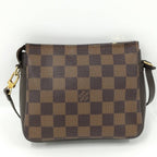 Louis Vuitton Trousse Makeup Handbag Pouch Damier Ebene — view 2