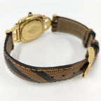 Gucci Watch Horsebit Leather Belt SS Quartz White Dial — view 4