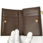 Gucci Horsebit Bifold Wallet Leather Beige Brown — view 2