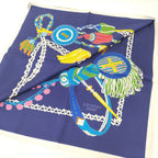 Hermes Scarf Carre 90 Timpani Player — view 2