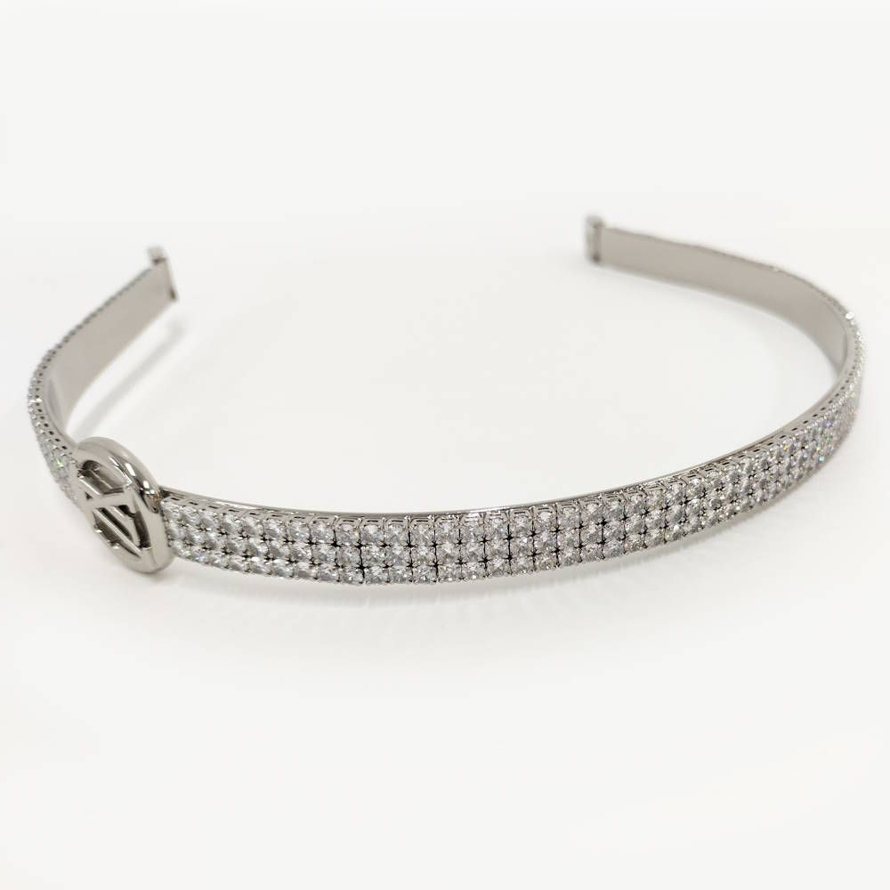 Louis Vuitton Headband LV Iconic Strass Crystal — view 3