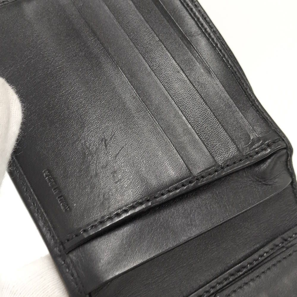 Fendi Bifold Wallet Zucca Leather Canvas Black — view 7