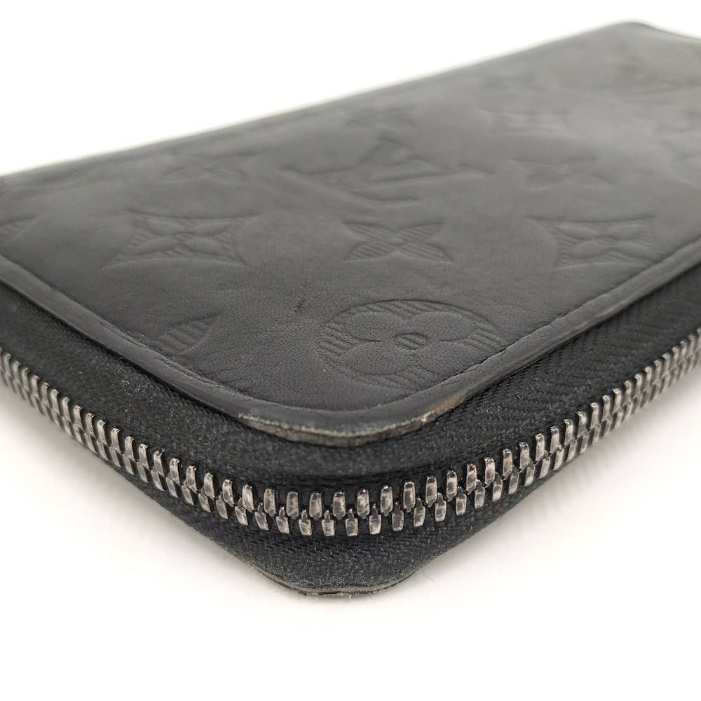 Louis Vuitton Zippy Wallet Vertical Zip Around Monogram Shadow — view 6