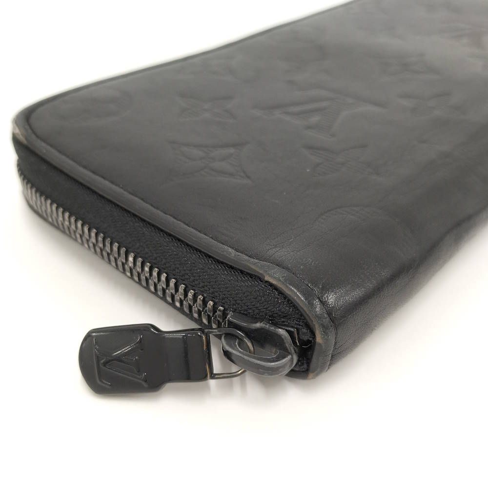 Louis Vuitton Zippy Wallet Vertical Zip Around Monogram Shadow — view 4