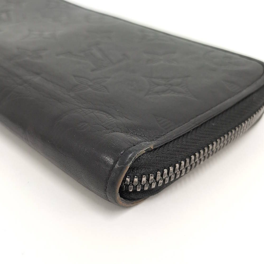 Louis Vuitton Zippy Wallet Vertical Zip Around Monogram Shadow — view 5