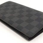 Louis Vuitton Bifold Long Wallet Portefeuille Brother Damier Graphite — view 6
