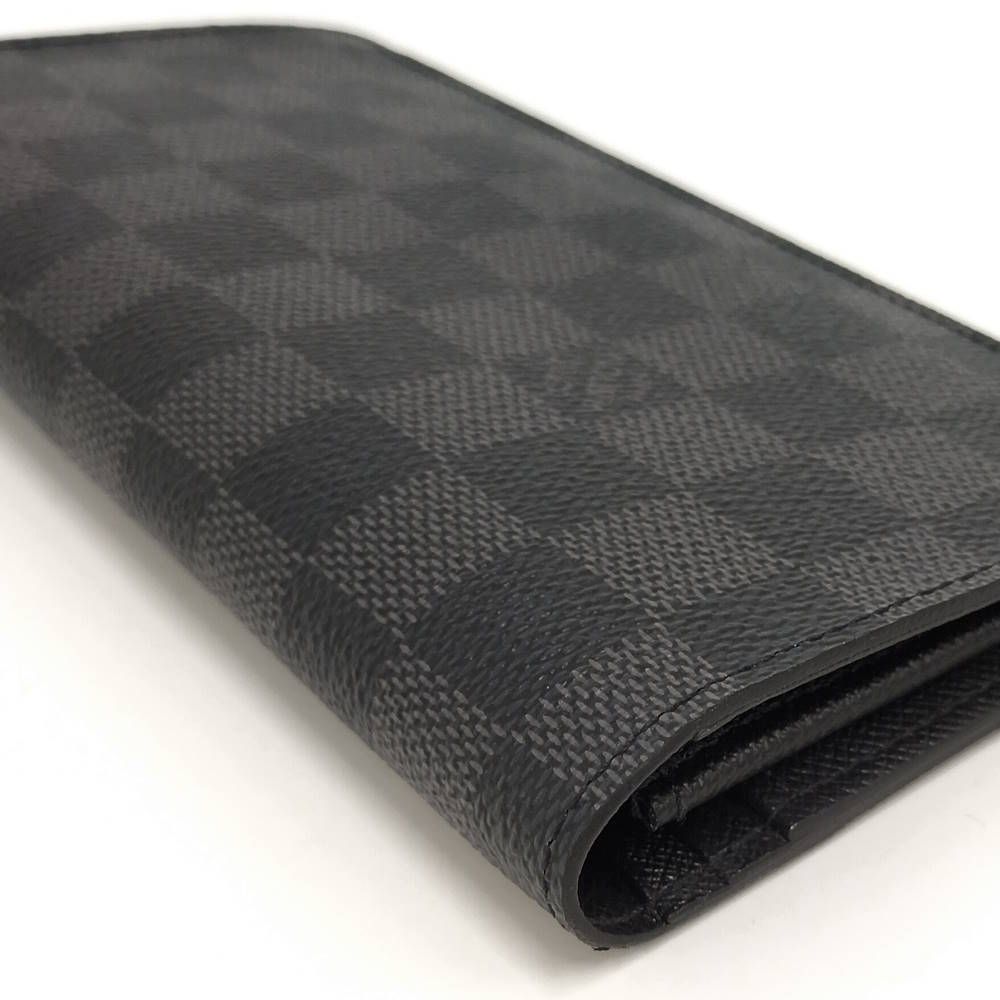 Louis Vuitton Bifold Long Wallet Portefeuille Brother Damier Graphite — view 5