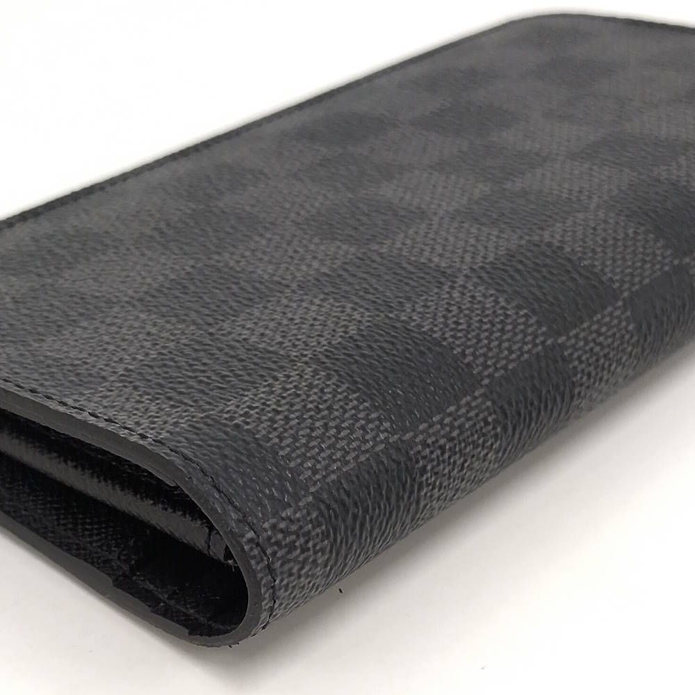 Louis Vuitton Bifold Long Wallet Portefeuille Brother Damier Graphite — view 4