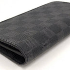 Louis Vuitton Bifold Long Wallet Portefeuille Brother Damier Graphite — view 4
