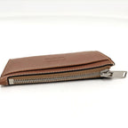 Celine Zip Card Case Leather Brown — view 5