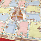 Hermes Carre 90 Scarf Camails Camaille Red — view 7
