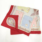 Hermes Carre 90 Scarf Camails Camaille Red — view 5