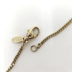 Chanel CC Logo Pearl Necklace — view 9