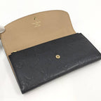 Louis Vuitton Portefeuille Emily Bifold Long Wallet Monogram Empreinte — view 3