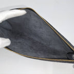 Louis Vuitton Pochette Accessoire Handbag Epi Noir Black — view 9