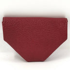 Hermes Levain Quatre Coin Purse Leather Red — view 3
