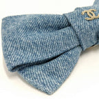Chanel Ribbon Barrette Denim Blue 26C — view 4