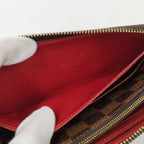 Louis Vuitton Portefeuille Clemence Damier Ebene — view 9