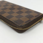 Louis Vuitton Portefeuille Clemence Damier Ebene — view 5