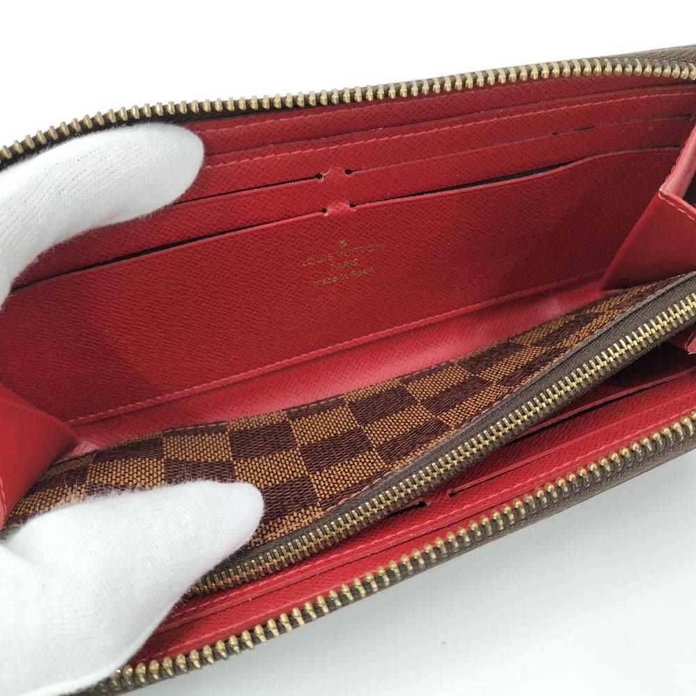 Louis Vuitton Portefeuille Clemence Damier Ebene — view 8