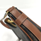 Celine One Shoulder Bag Mini Ava Triomphe Leather Black Brown — view 7