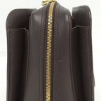 Louis Vuitton Triana Handbag Damier Ebene — view 7