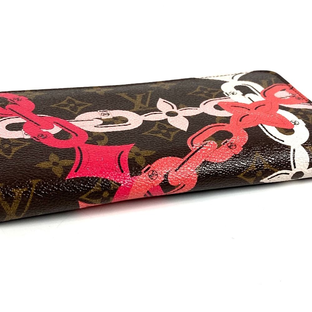 Louis Vuitton Zippy Long Wallet Monogram Canvas Brown — view 5