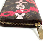 Louis Vuitton Zippy Long Wallet Monogram Canvas Brown — view 3