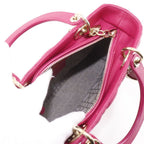 Dior Christian Cannage Lambskin Pink Handbag — view 6