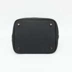 Hermes Picotin Lock MM Handbag Black Silver Manufactu — view 5
