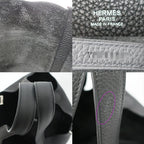 Hermes Picotin Lock MM Handbag Black Silver Manufactu — view 9