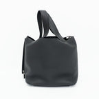 Hermes Picotin Lock MM Handbag Black Silver Manufactu — view 2