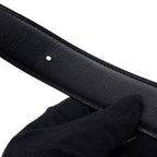 Hermes Belt Jumbo Black Gold Silver Box Calf Togo 80 — view 8