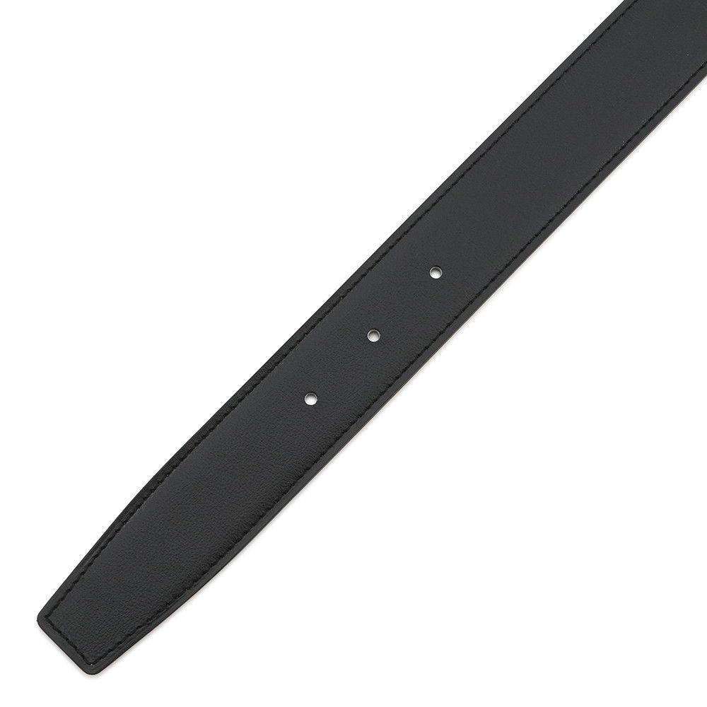 Hermes Belt Jumbo Black Gold Silver Box Calf Togo 80 — view 6