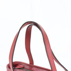 Gucci GG Imprime Leather Tote Shoulder Hand Red Rcm — view 2