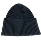 Louis Vuitton Knit Hat Beanie LV Wool Noir Black — view 5