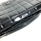 Chanel Business Bag CC Logo Beach Enamel Black — view 5