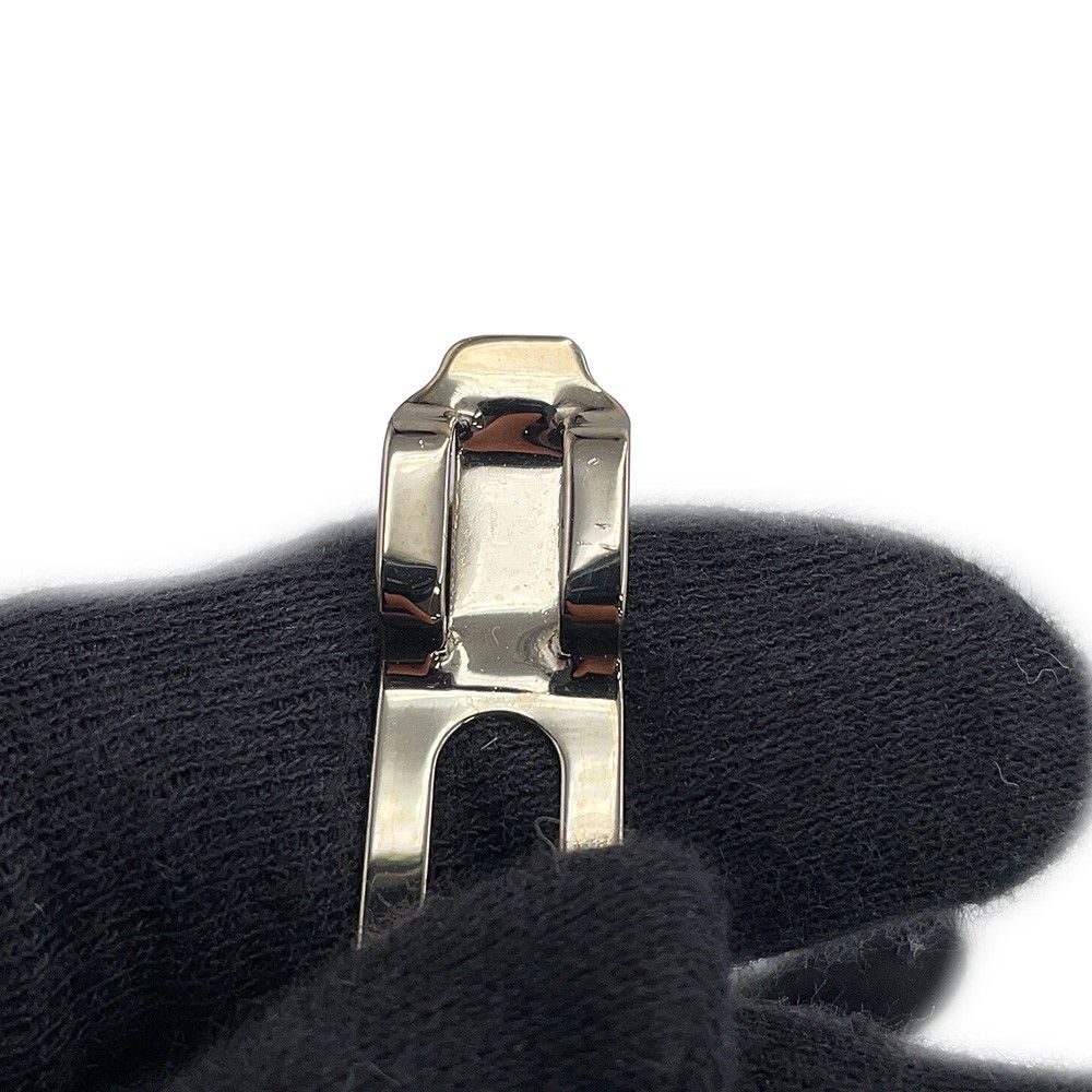 Chanel Barrette CC Logo Ribbon Cotton Cahnel Hair Black — view 6