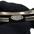 Chanel Barrette CC Logo Ribbon Cotton Cahnel Hair Black — view 7