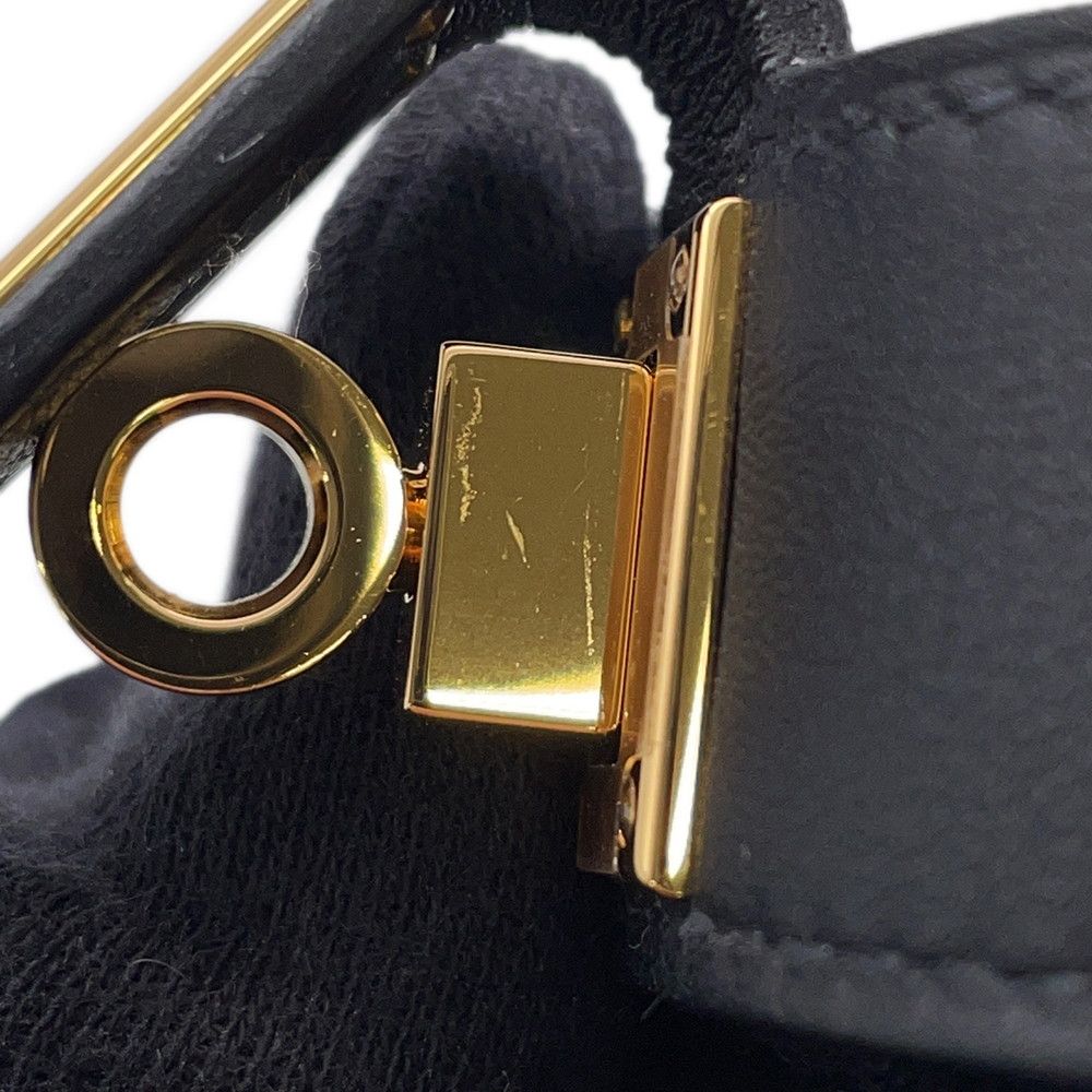 Hermes Bracelet Kelly Twist PM Black Gold Swift Ed T2 — view 9