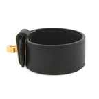 Hermes Bracelet Kelly Twist PM Black Gold Swift Ed T2 — view 2