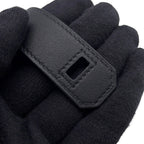 Hermes Bracelet Kelly Twist PM Black Gold Swift Ed T2 — view 6