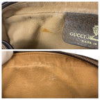 Gucci Vintage Sherry Line GG Supreme Canvas Clutch — view 5