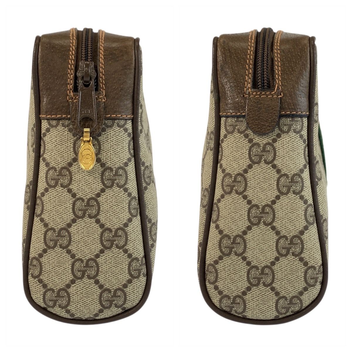 Gucci Vintage Sherry Line GG Supreme Canvas Clutch — view 6