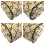 Gucci Vintage Sherry Line GG Supreme Canvas Clutch — view 4