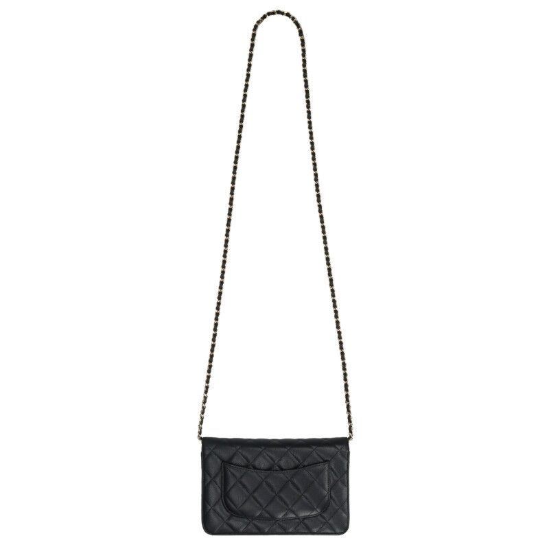 Chanel Quilted Chain Wallet Shoulder Bag — view 2